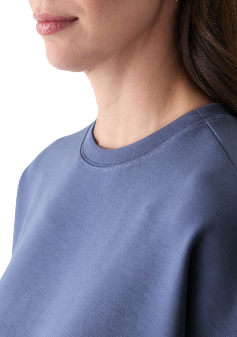 Womens Crew Neck Muscle T-Shirt