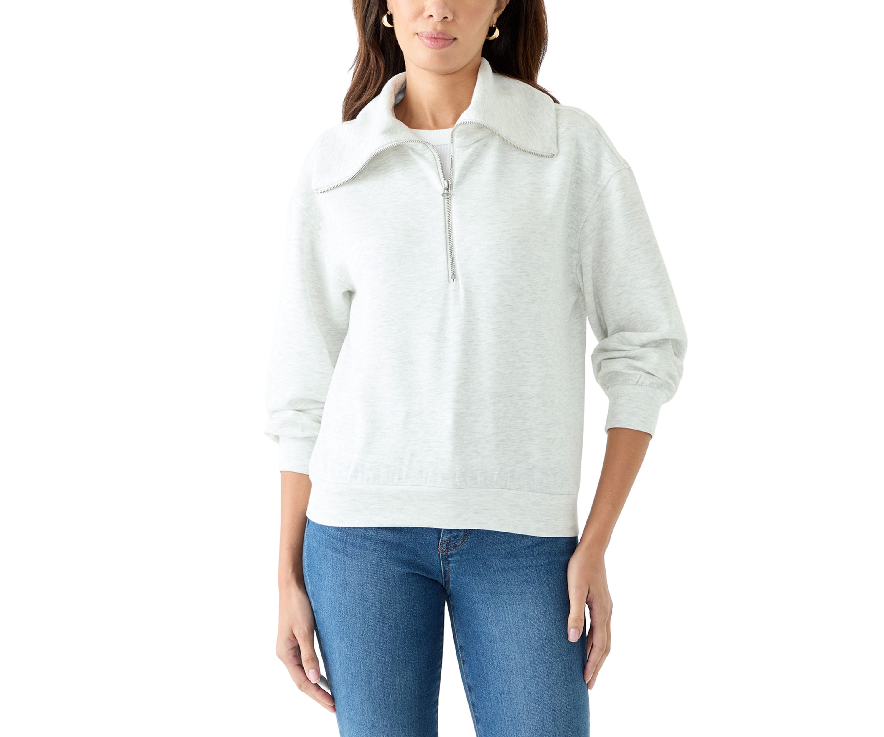 Womens 1/4 Zip Free Flow Top 
