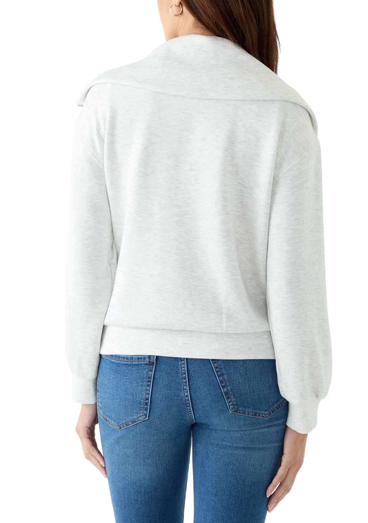 Womens 1/4 Zip Free Flow Top 