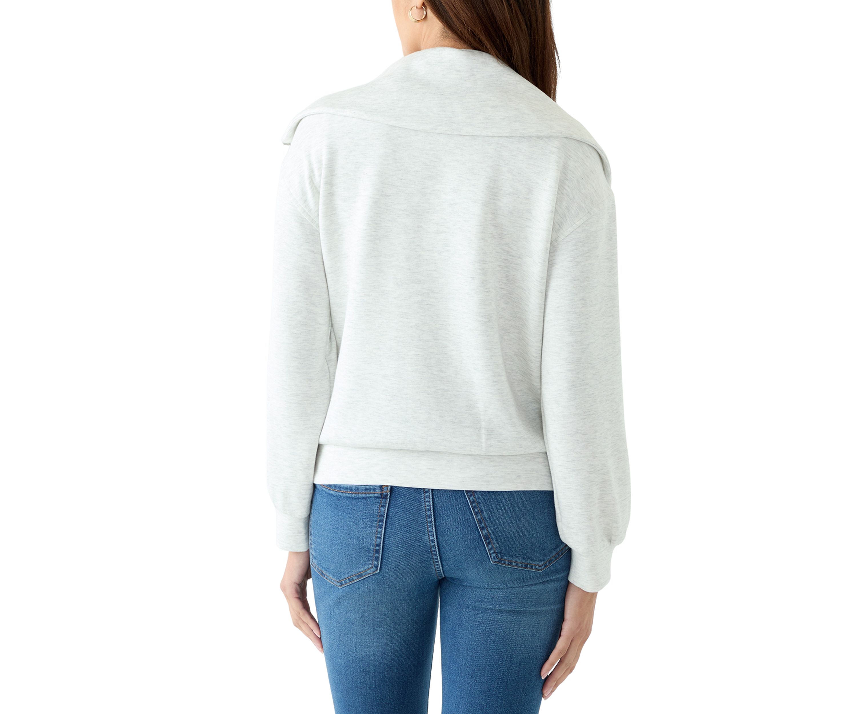 Womens 1/4 Zip Free Flow Top 