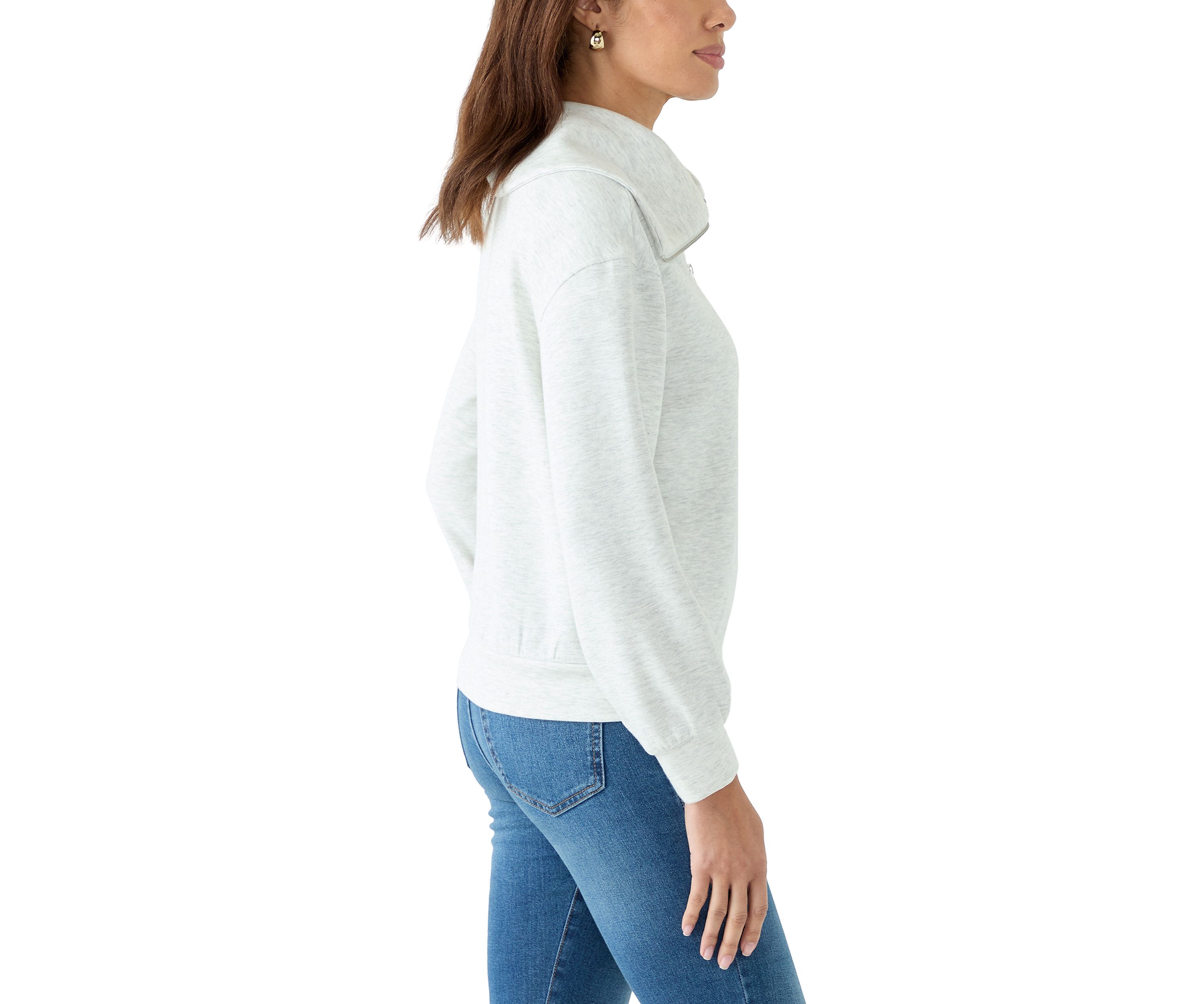 Womens 1/4 Zip Free Flow Top 