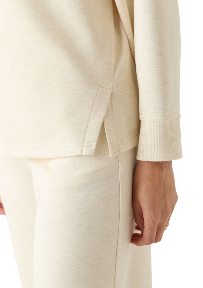 Womens Long Sleeve Oversized Free Flow Crew Neck Pullover