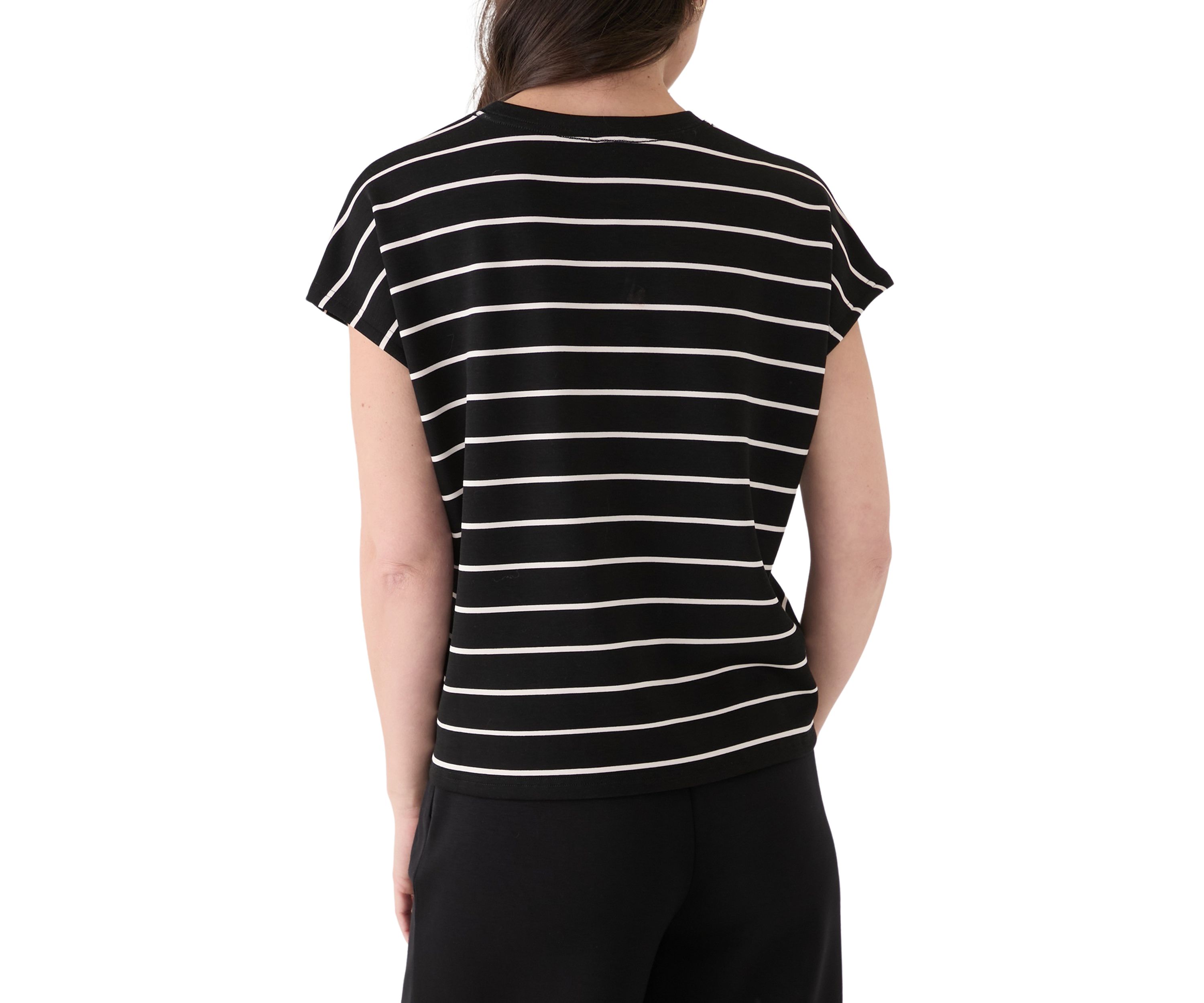 Womens Crew Neck Muscle T-Shirt