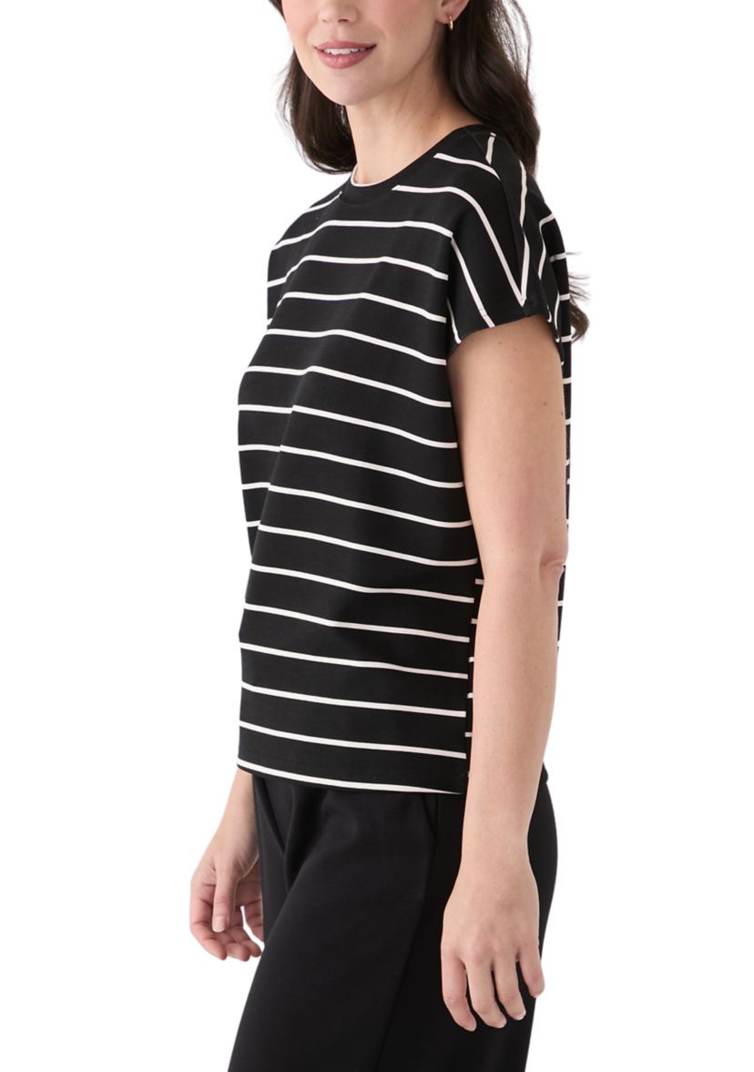 Womens Crew Neck Muscle T-Shirt