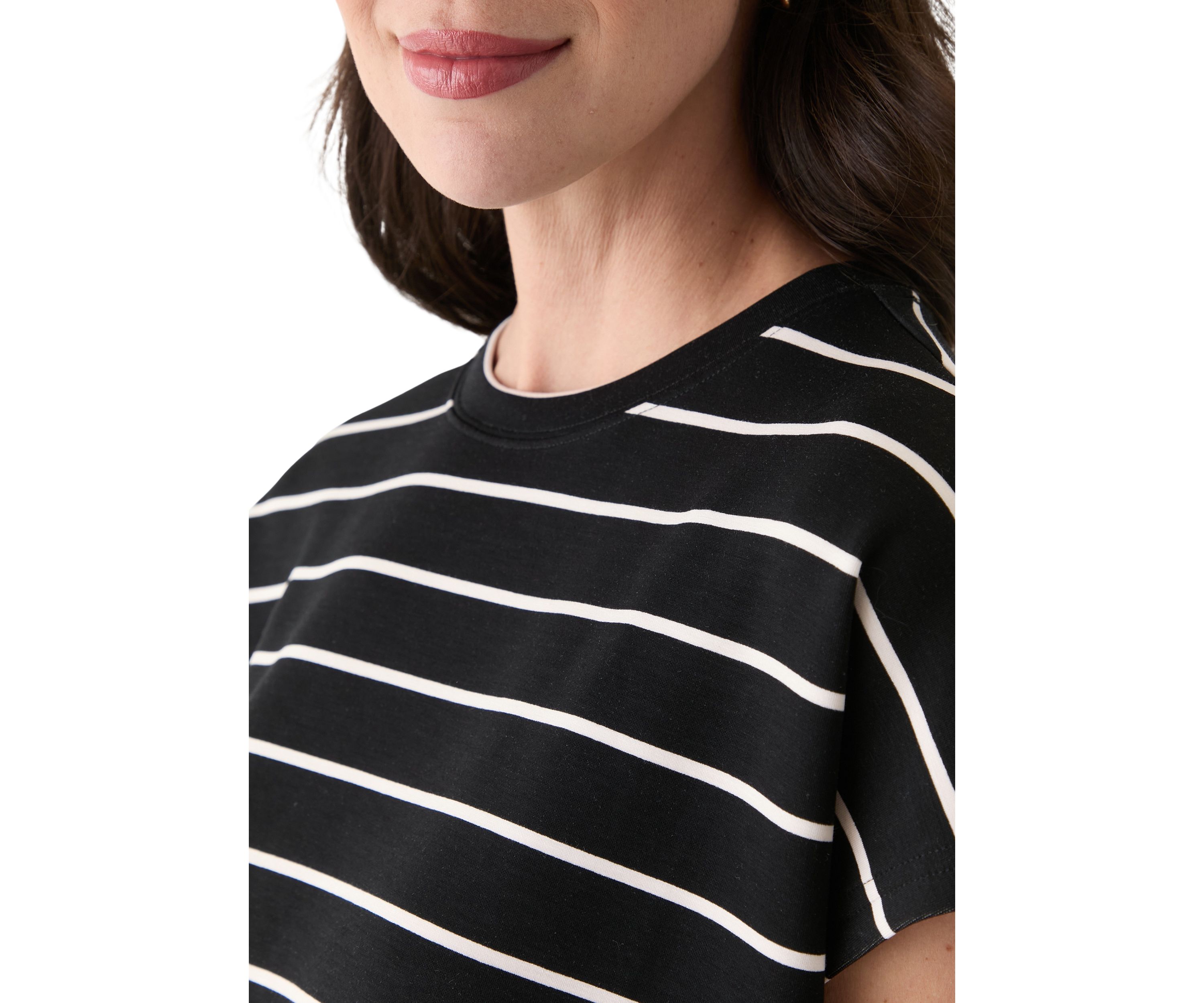 Womens Crew Neck Muscle T-Shirt