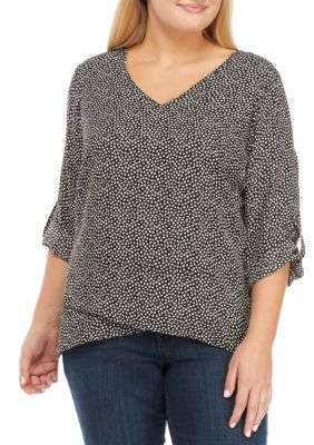 belk women's plus size tops