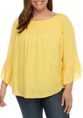 belk women's plus size tops