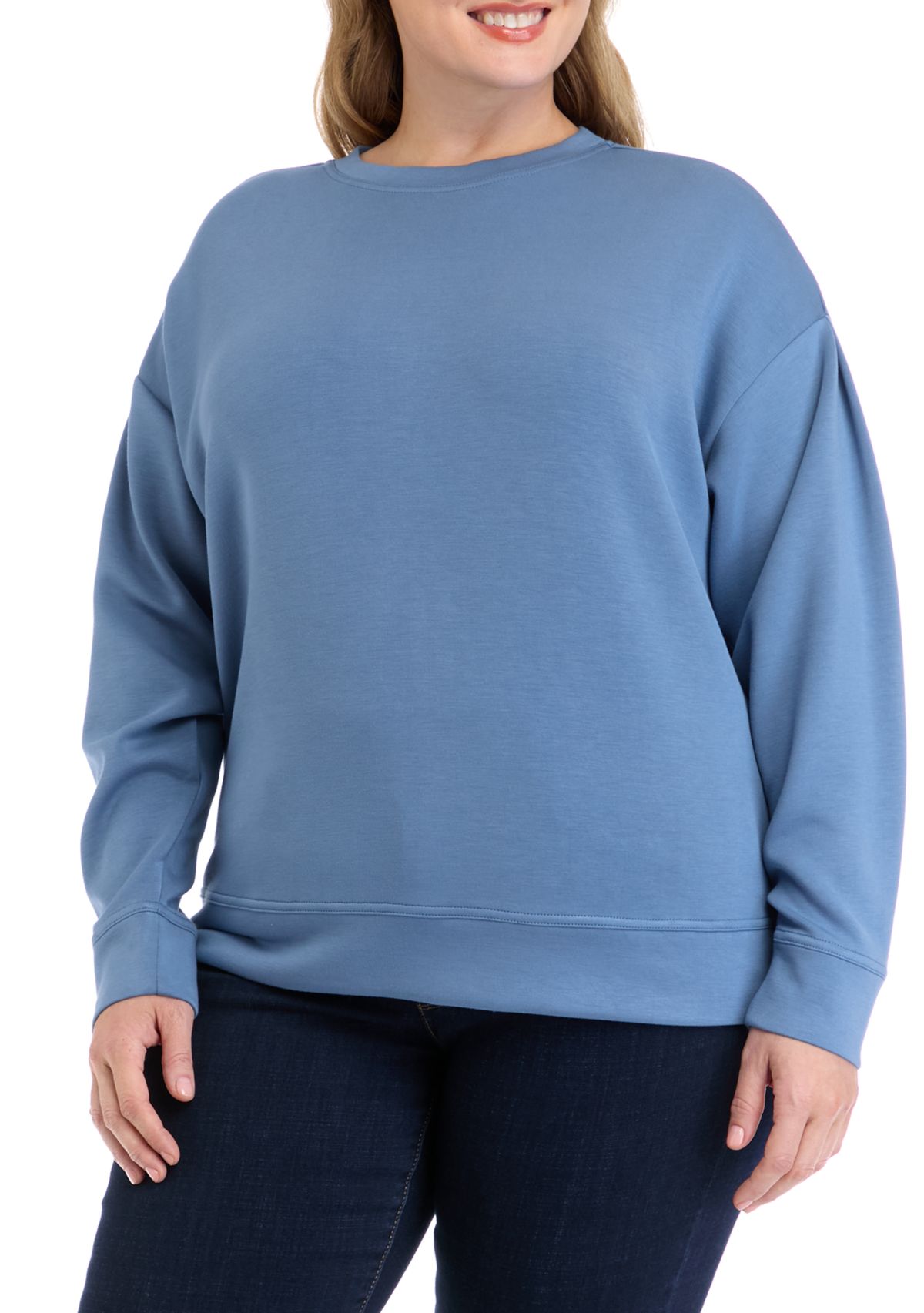 Plus Size Pullover Sweatshirt