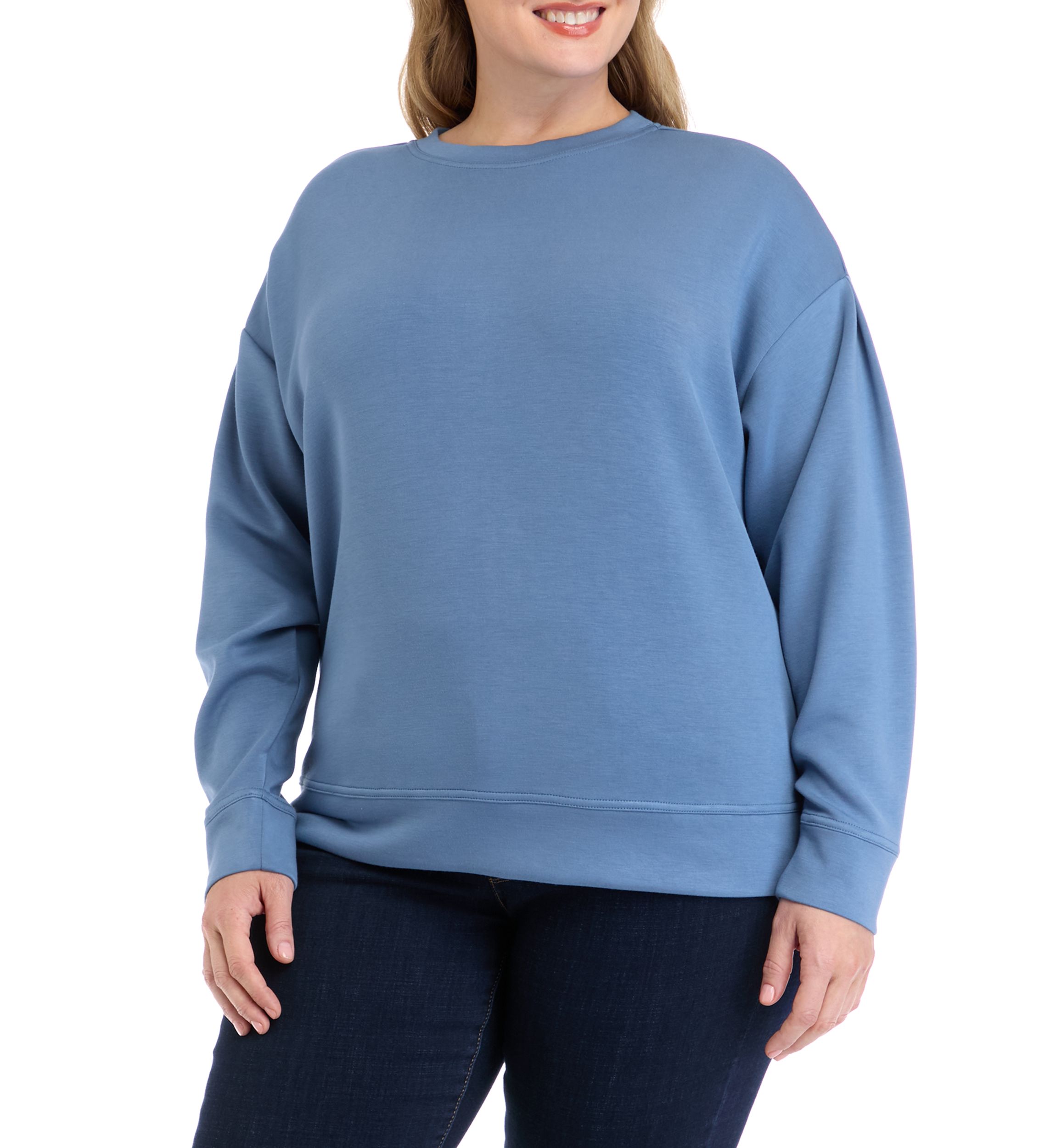 Plus Size Pullover Sweatshirt