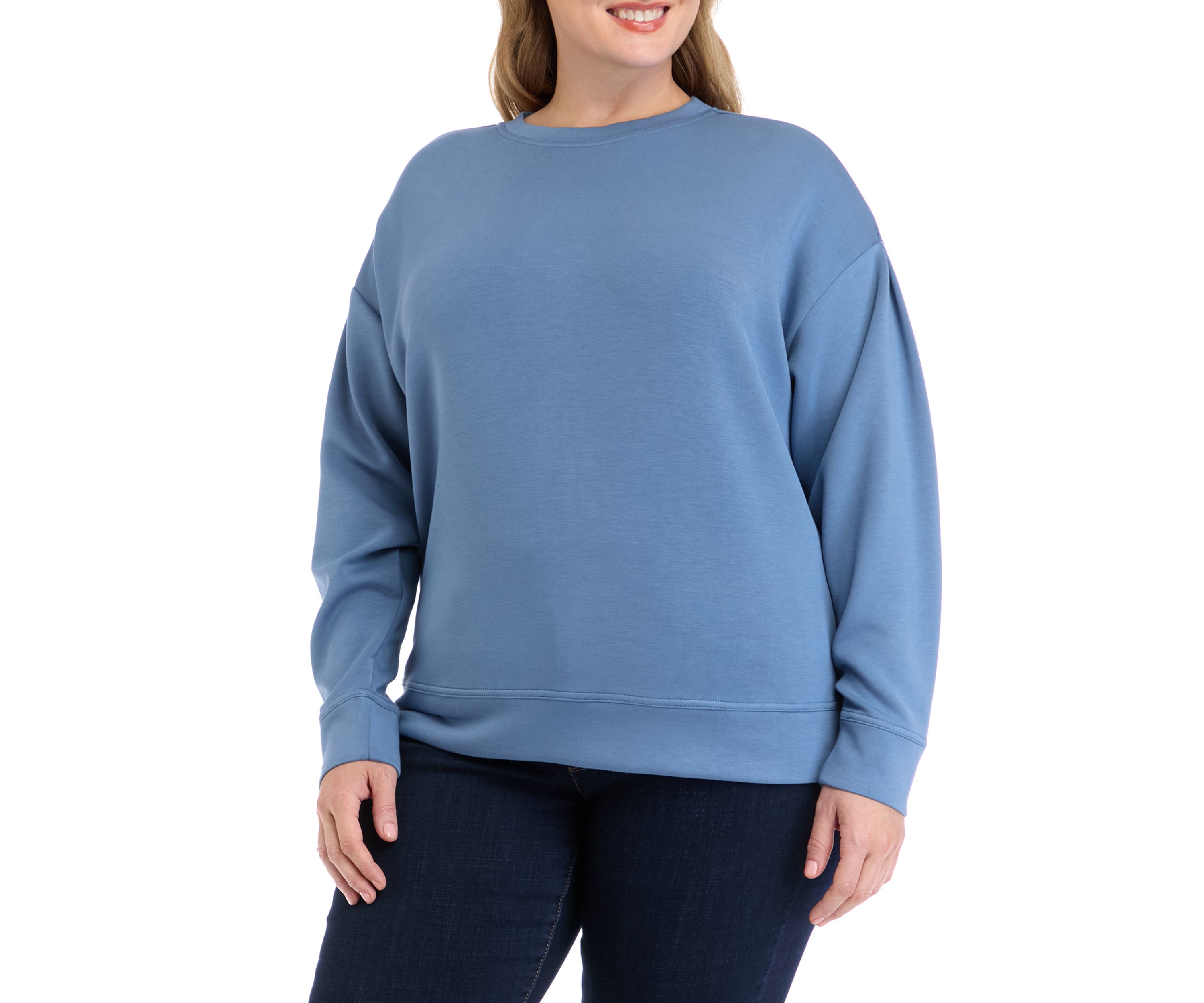 Plus Size Pullover Sweatshirt