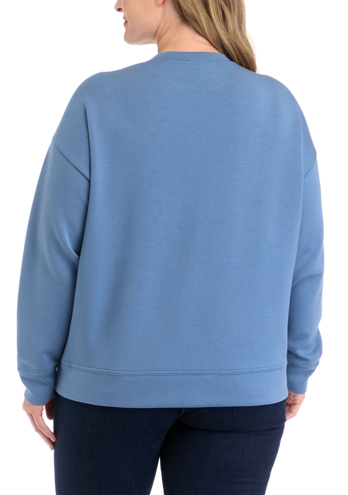 Plus Size Pullover Sweatshirt