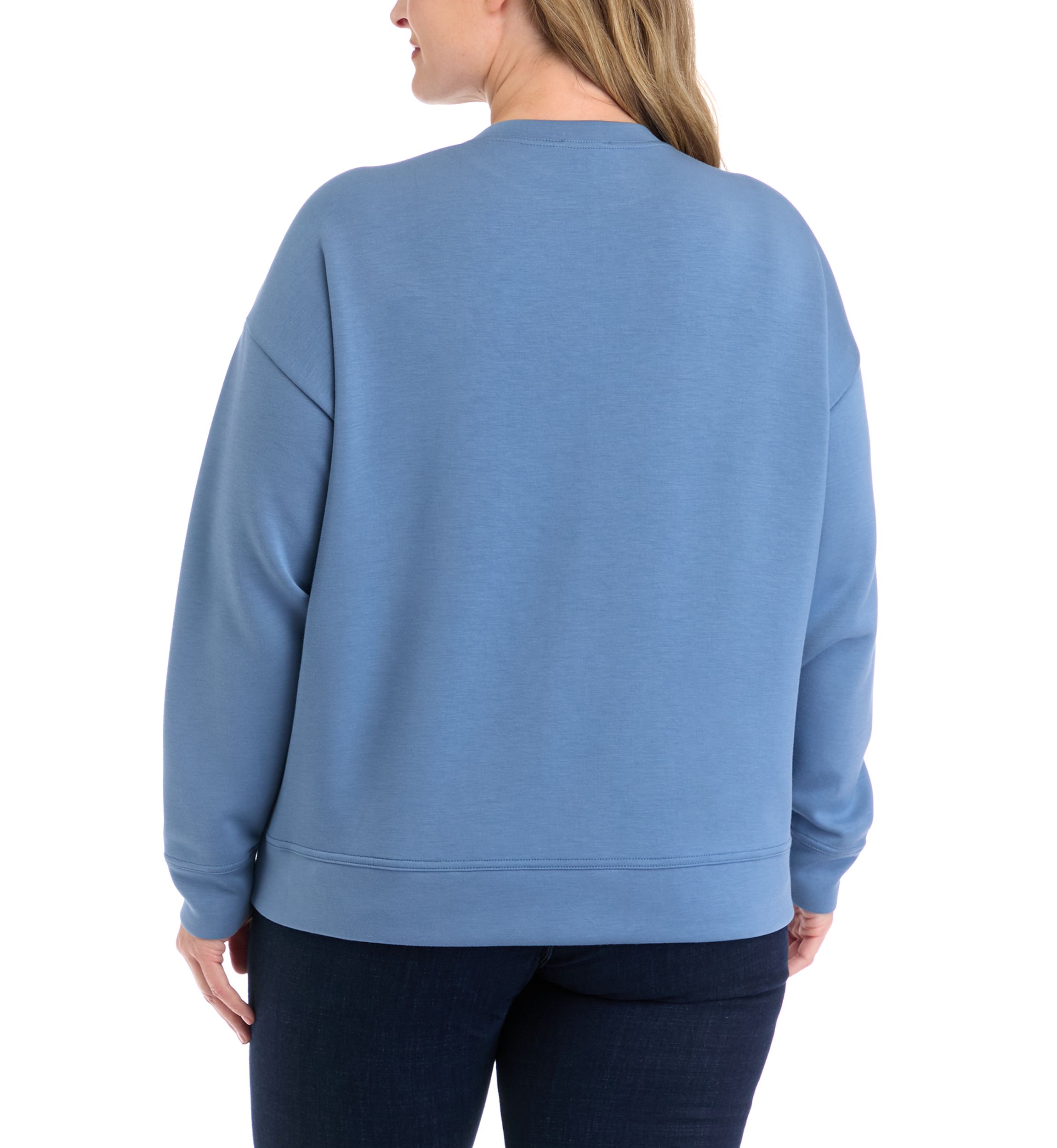 Plus Size Pullover Sweatshirt
