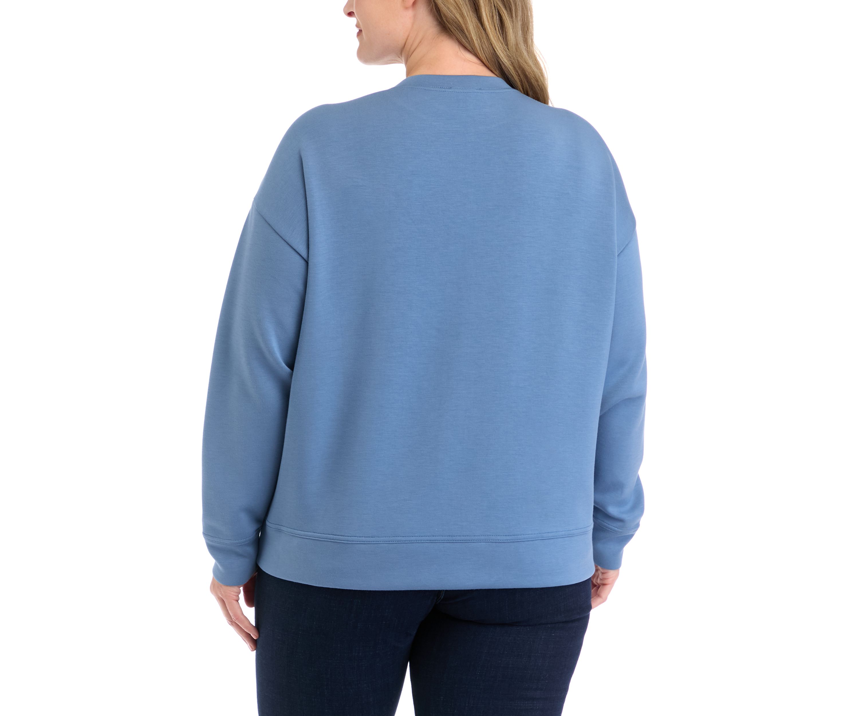 Plus Size Pullover Sweatshirt