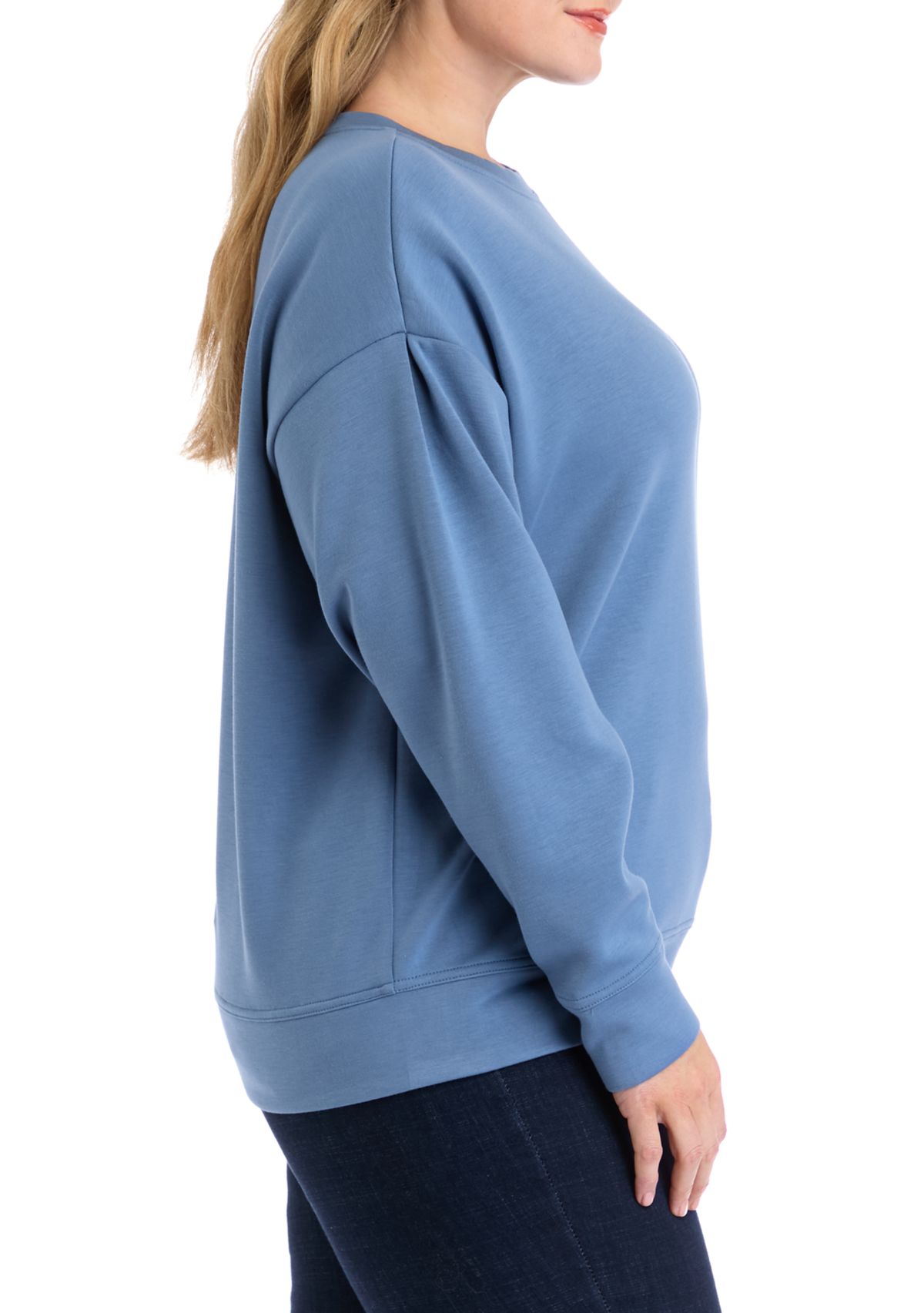 Plus Size Pullover Sweatshirt