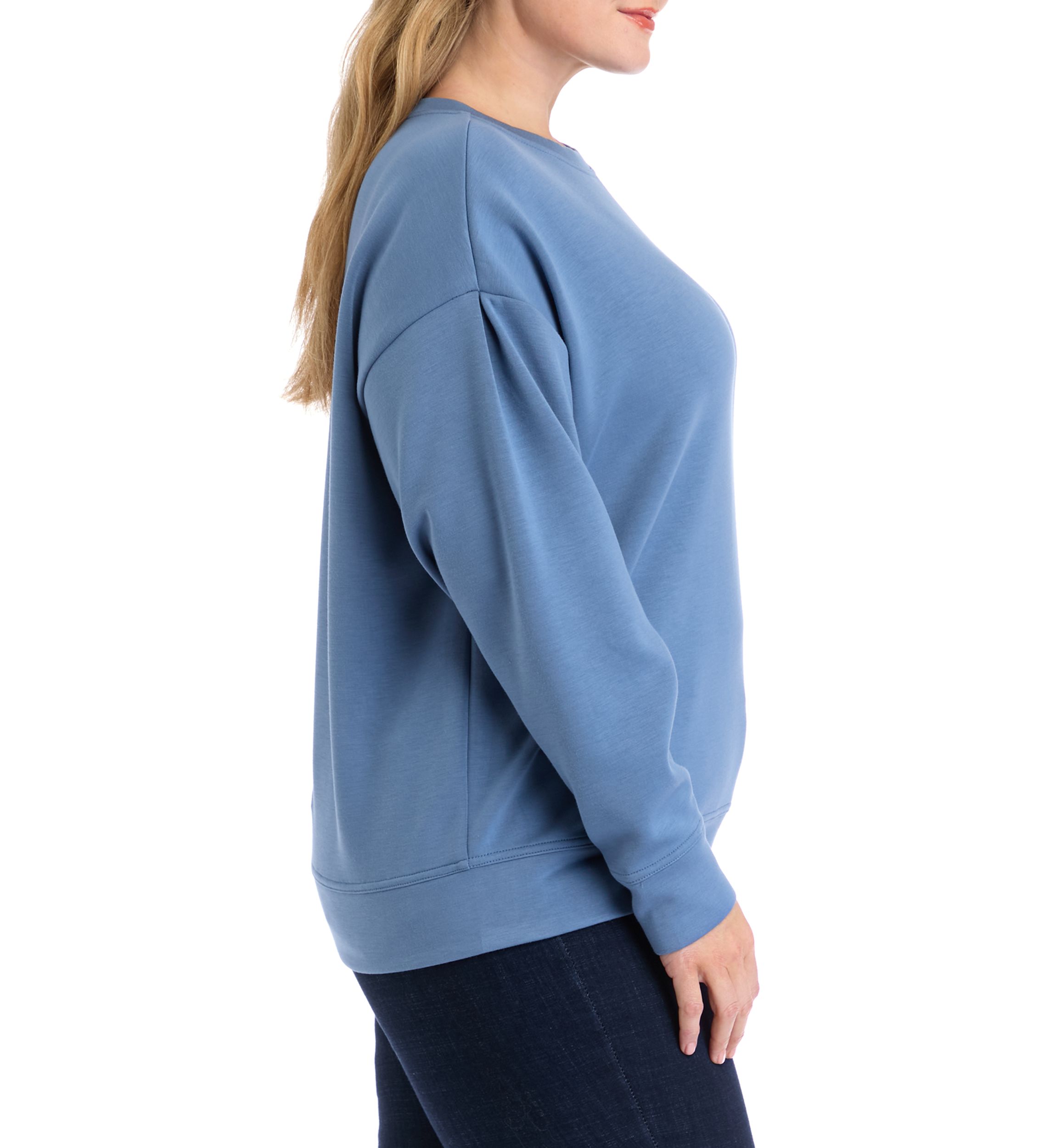 Plus Size Pullover Sweatshirt