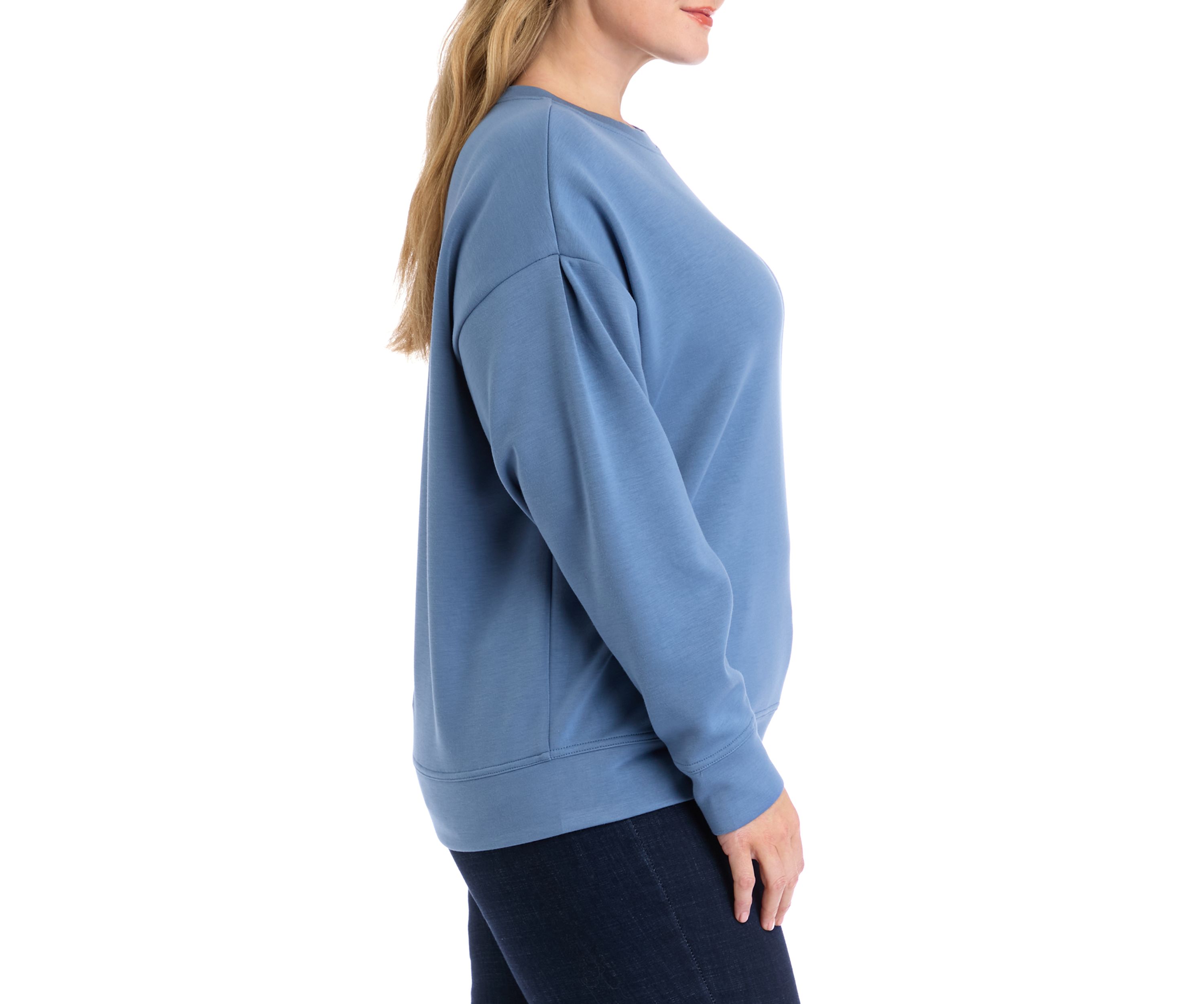Plus Size Pullover Sweatshirt
