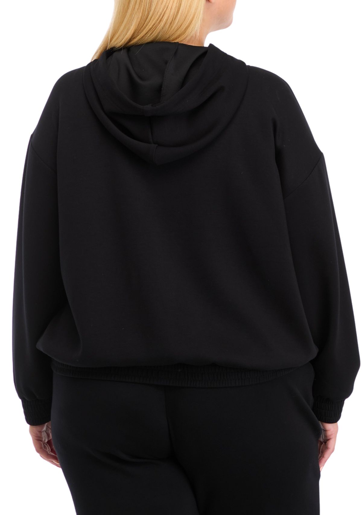 Plus Size Banded Bottom Sweatshirt