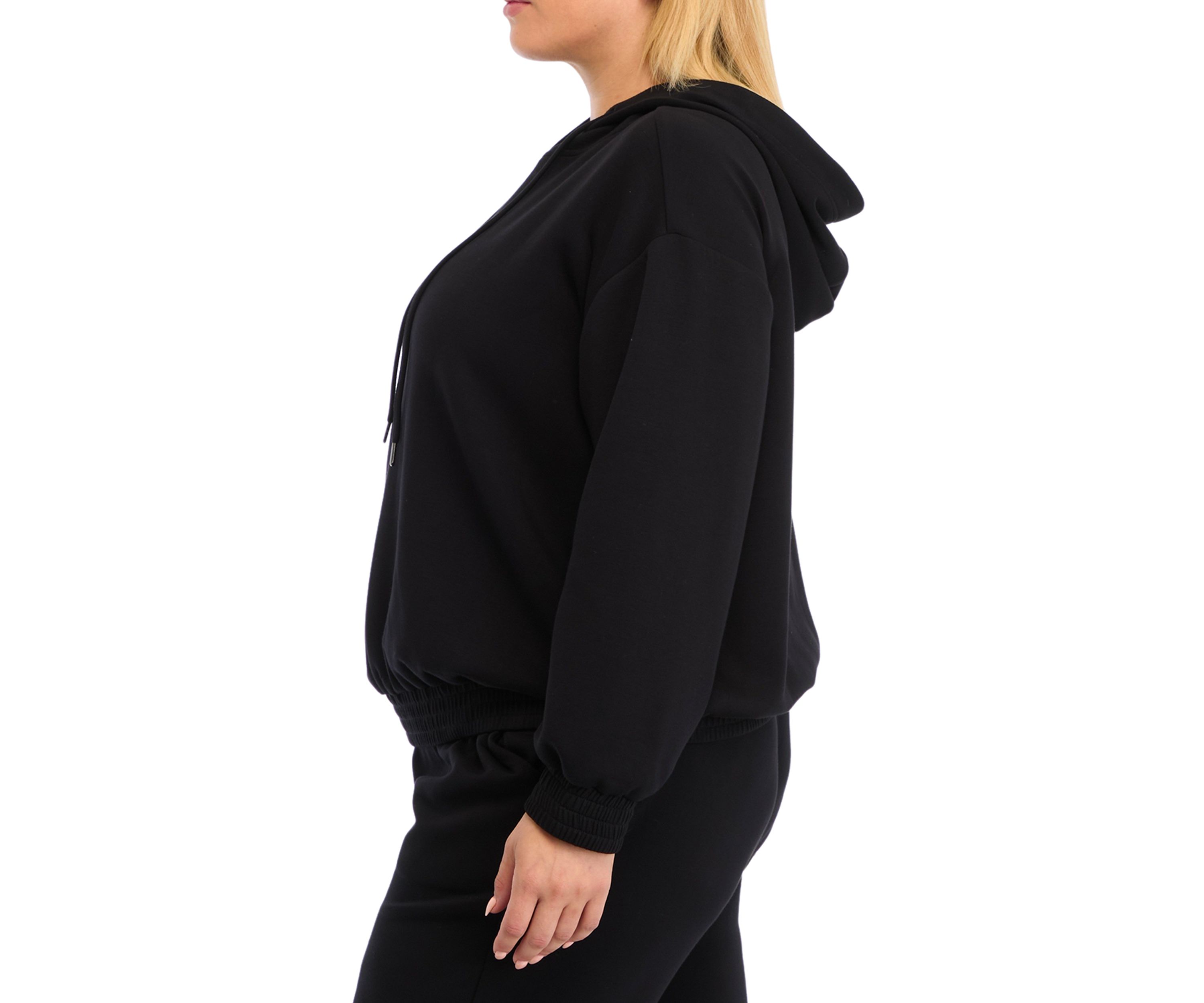 Plus Size Banded Bottom Sweatshirt