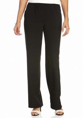 New Directions Petite Size Solid Palazzo Pants Belk