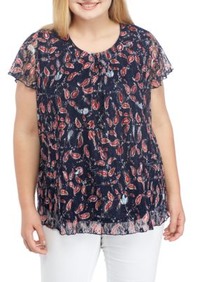 plus size western tops