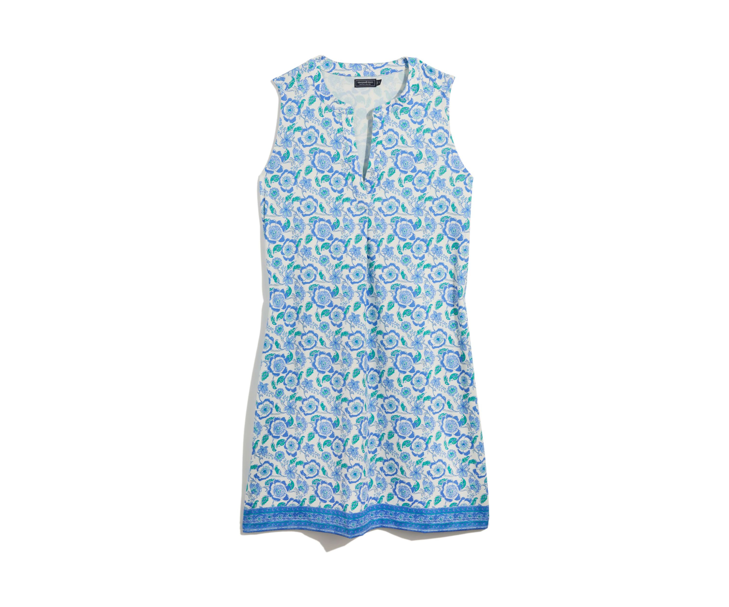 Womens Sleeveless Shift Swim Cover Up
