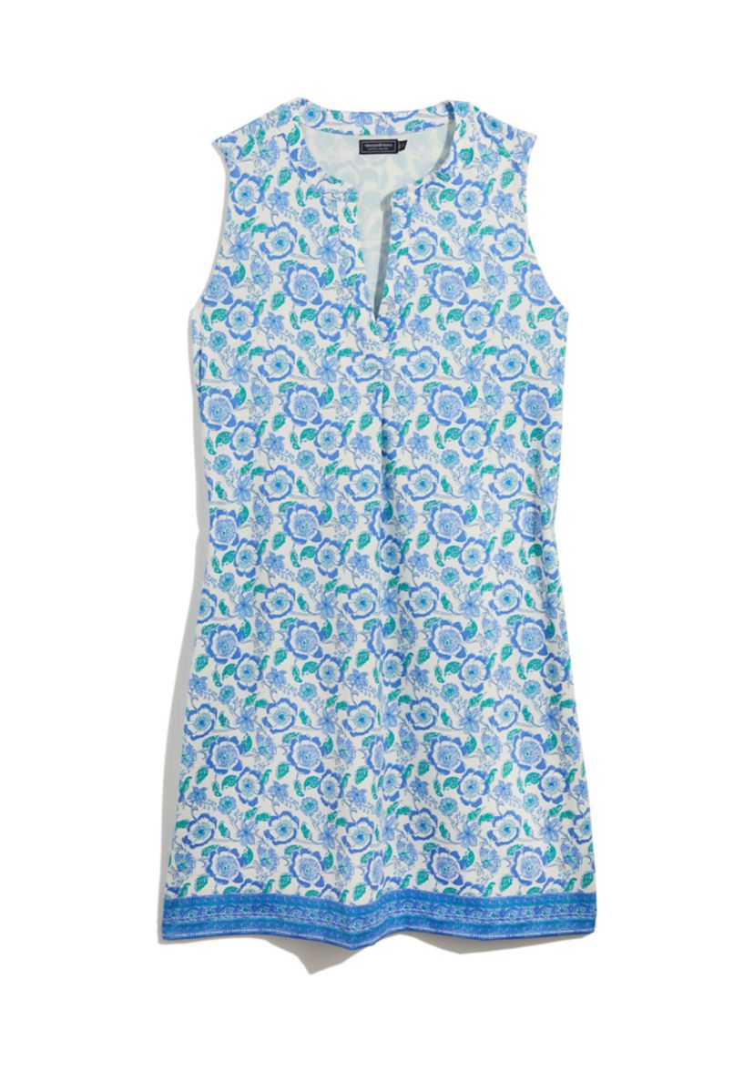 Womens Sleeveless Shift Swim Cover Up