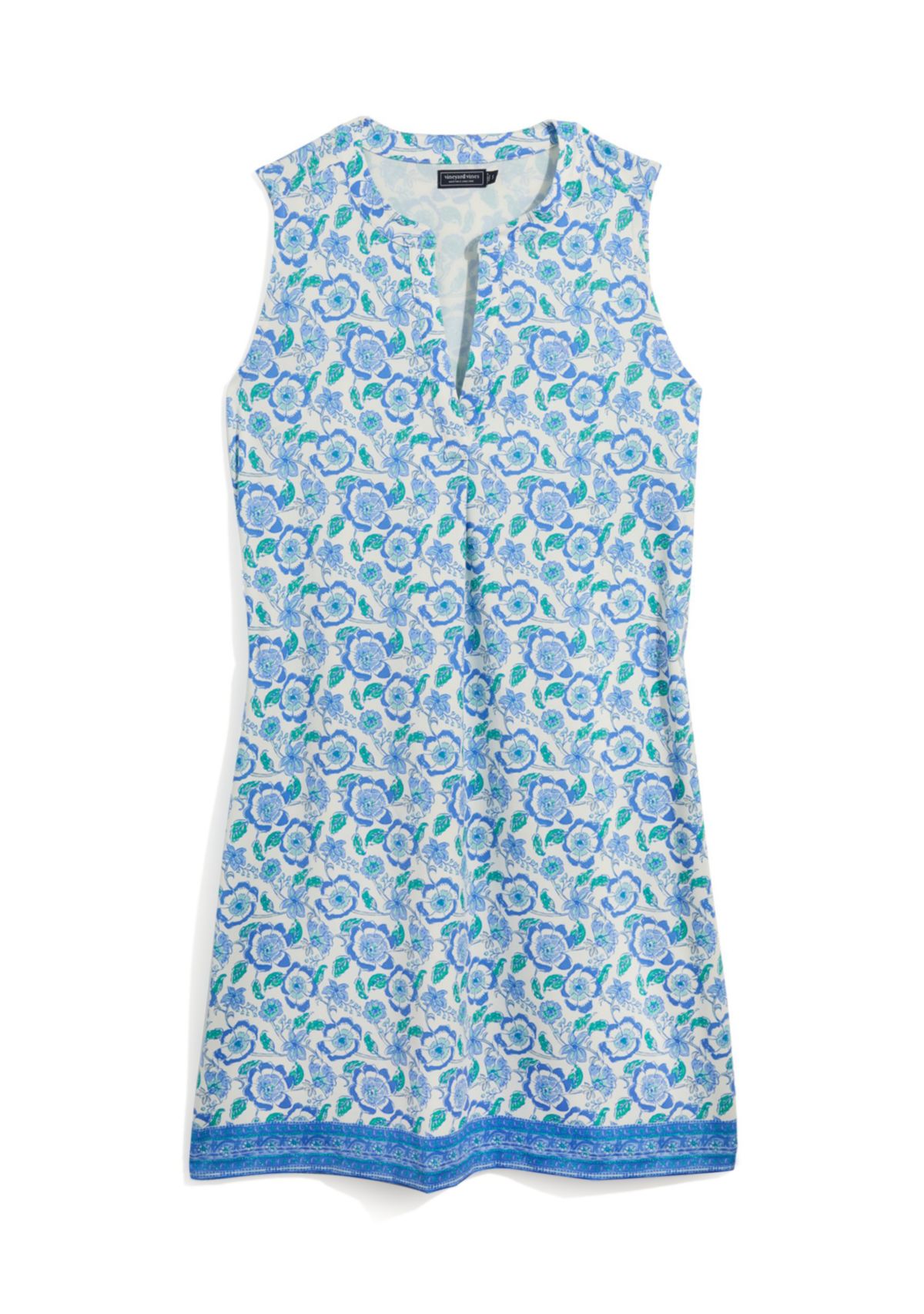 Womens Sleeveless Shift Swim Cover Up