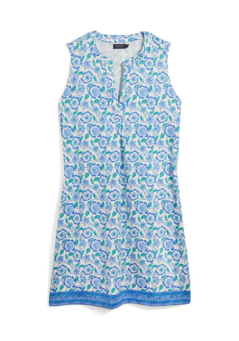 Womens Sleeveless Shift Swim Cover Up