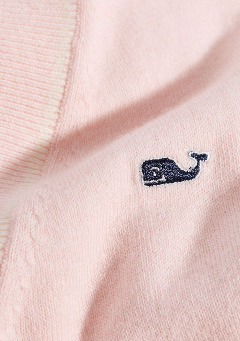 Womens Heritage Tipped V-Neck Sweater