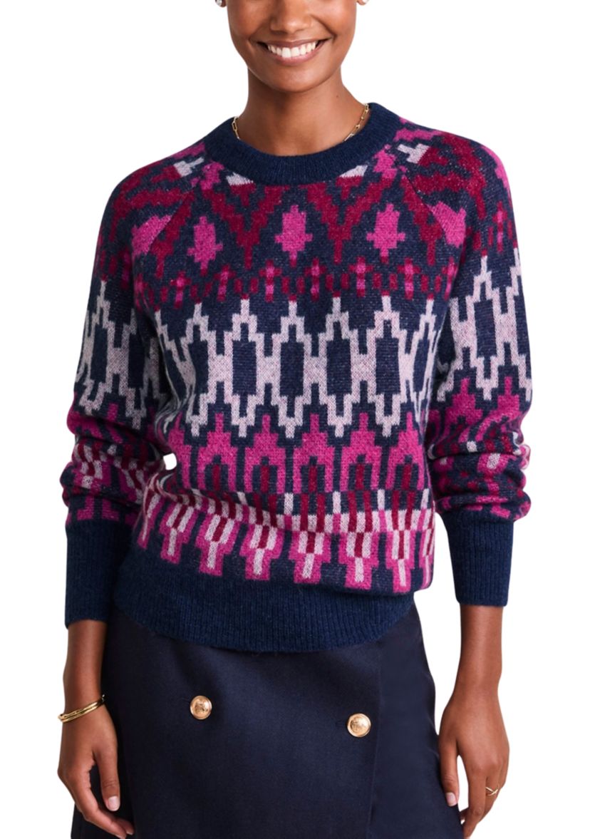 Fair Isle Crew Neck Sweater
