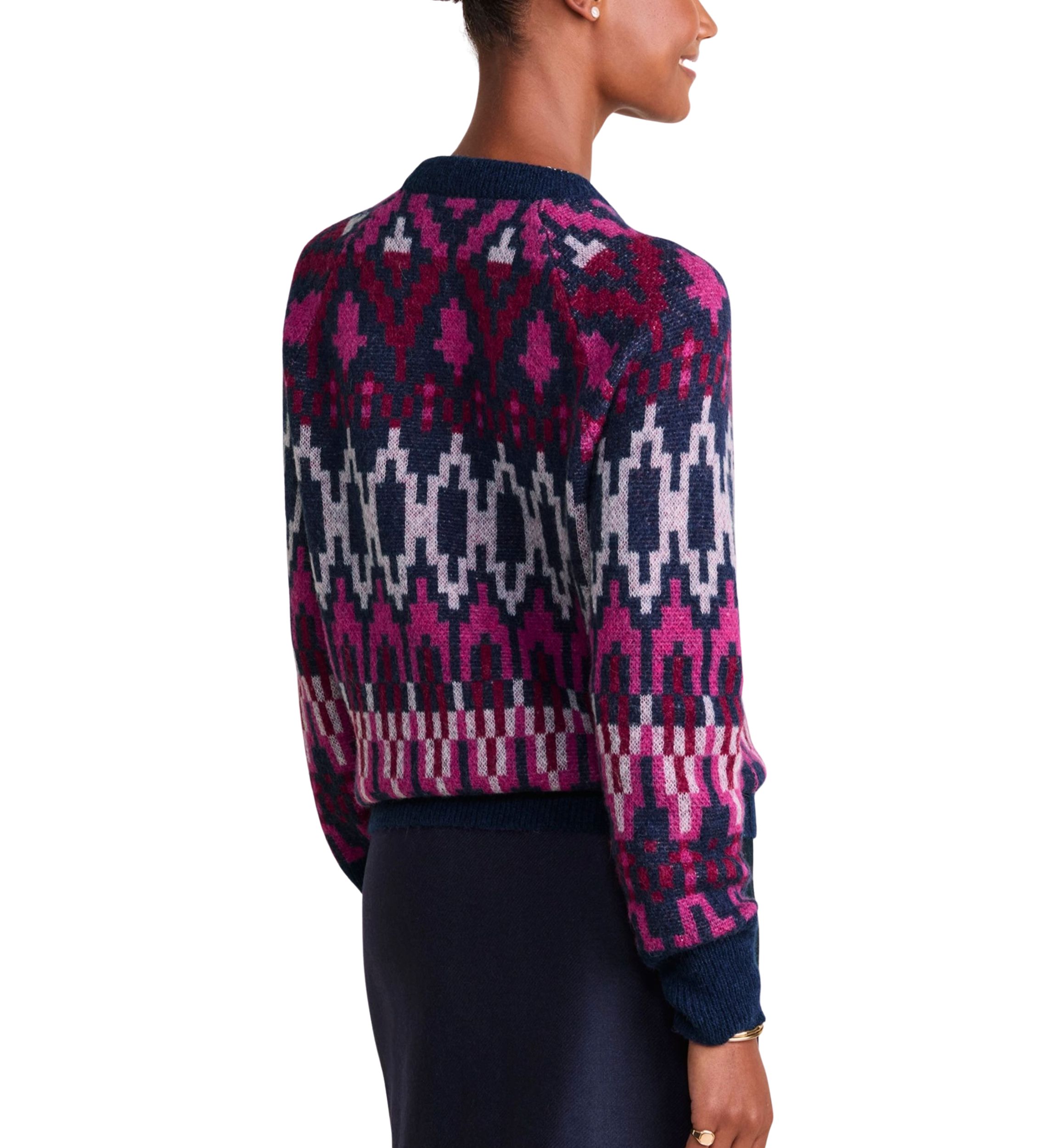 Fair Isle Crew Neck Sweater