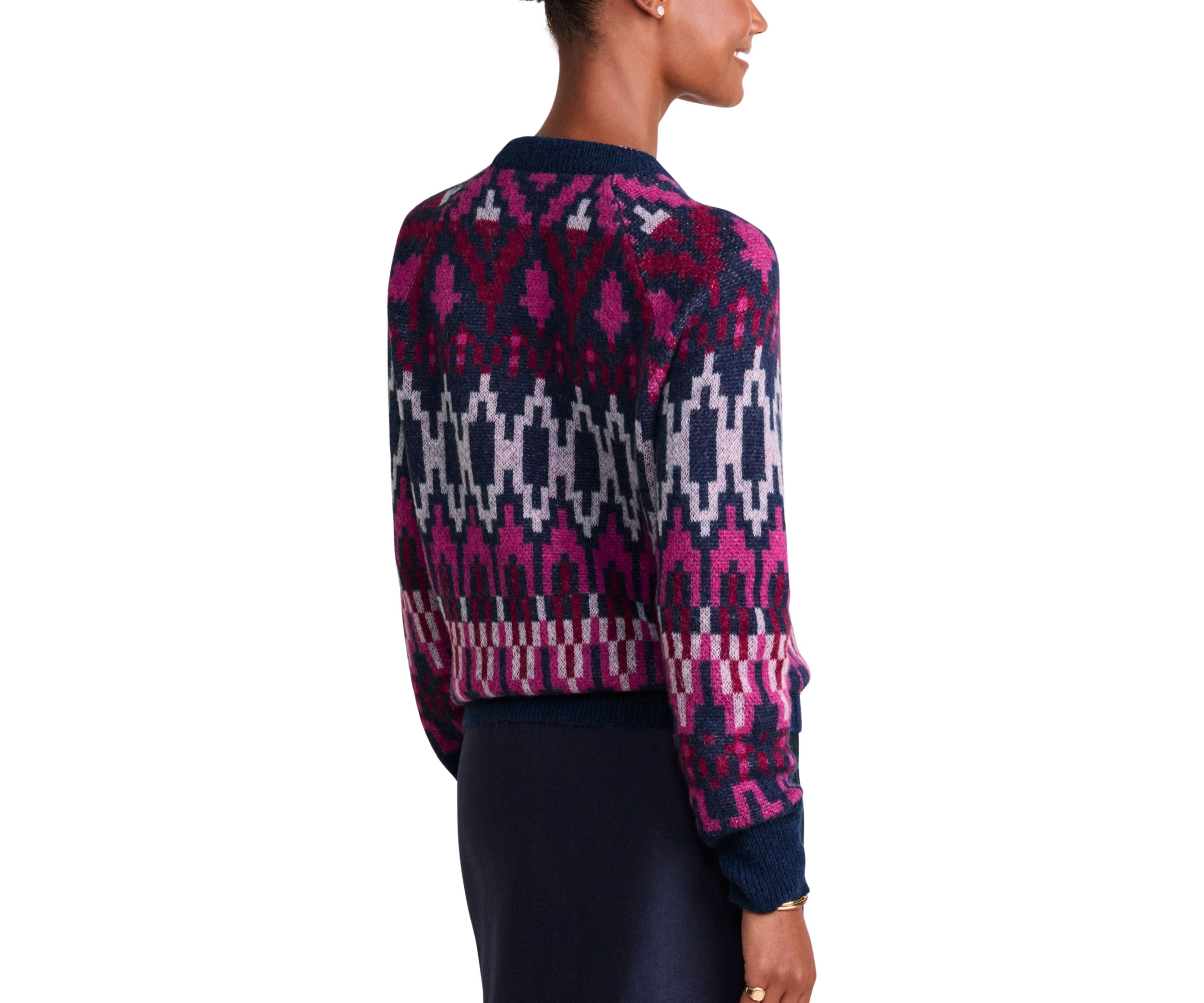 Fair Isle Crew Neck Sweater