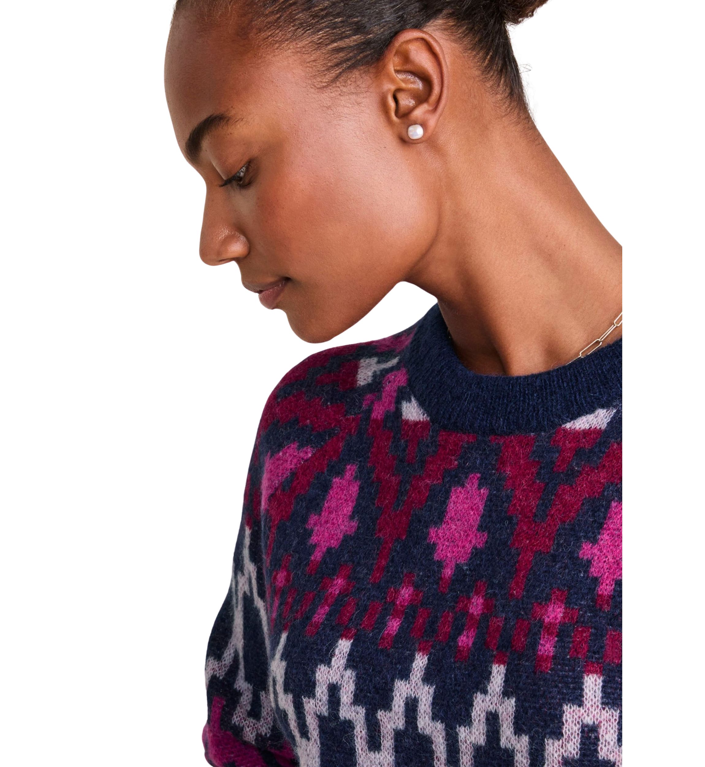 Fair Isle Crew Neck Sweater