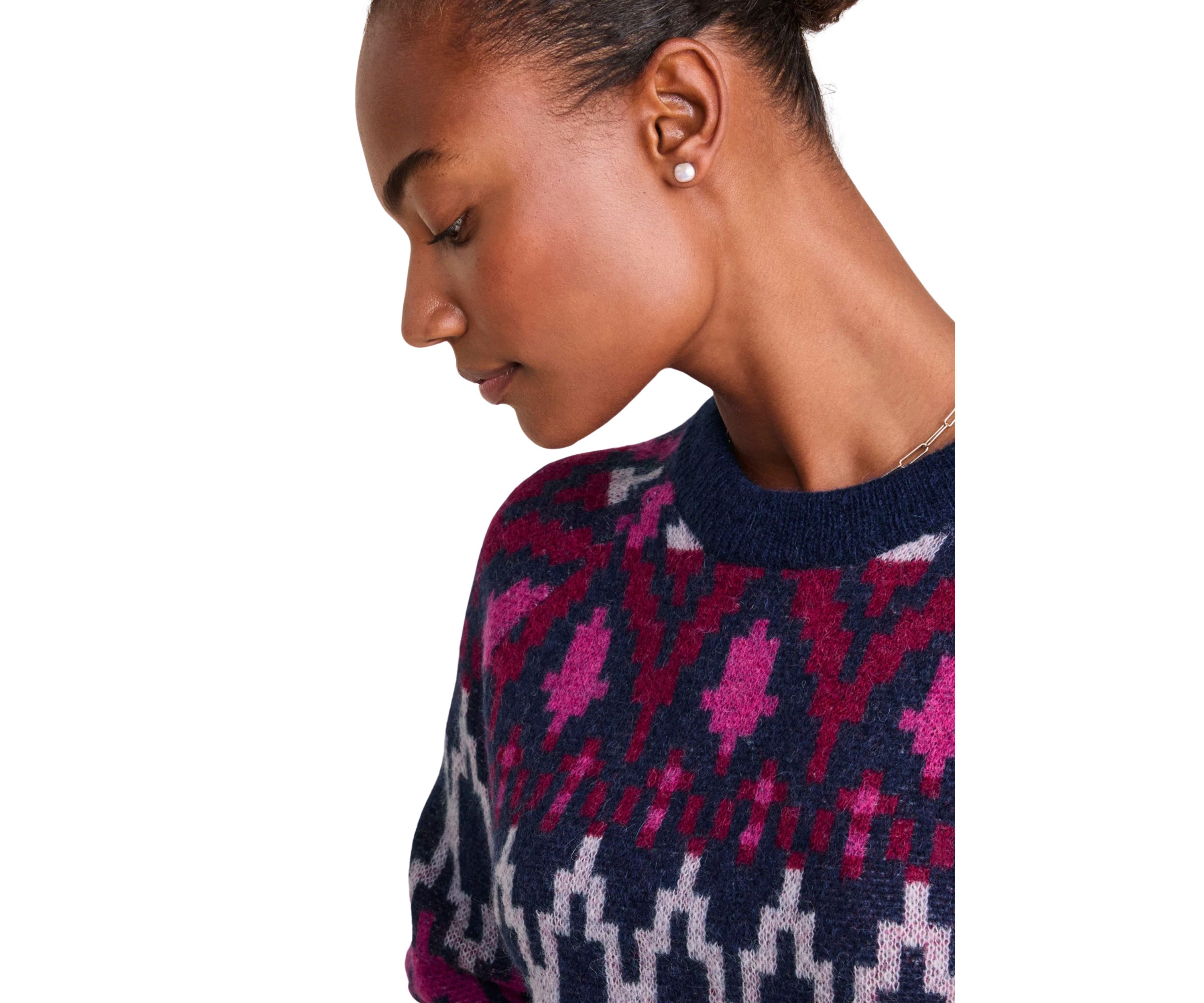 Fair Isle Crew Neck Sweater