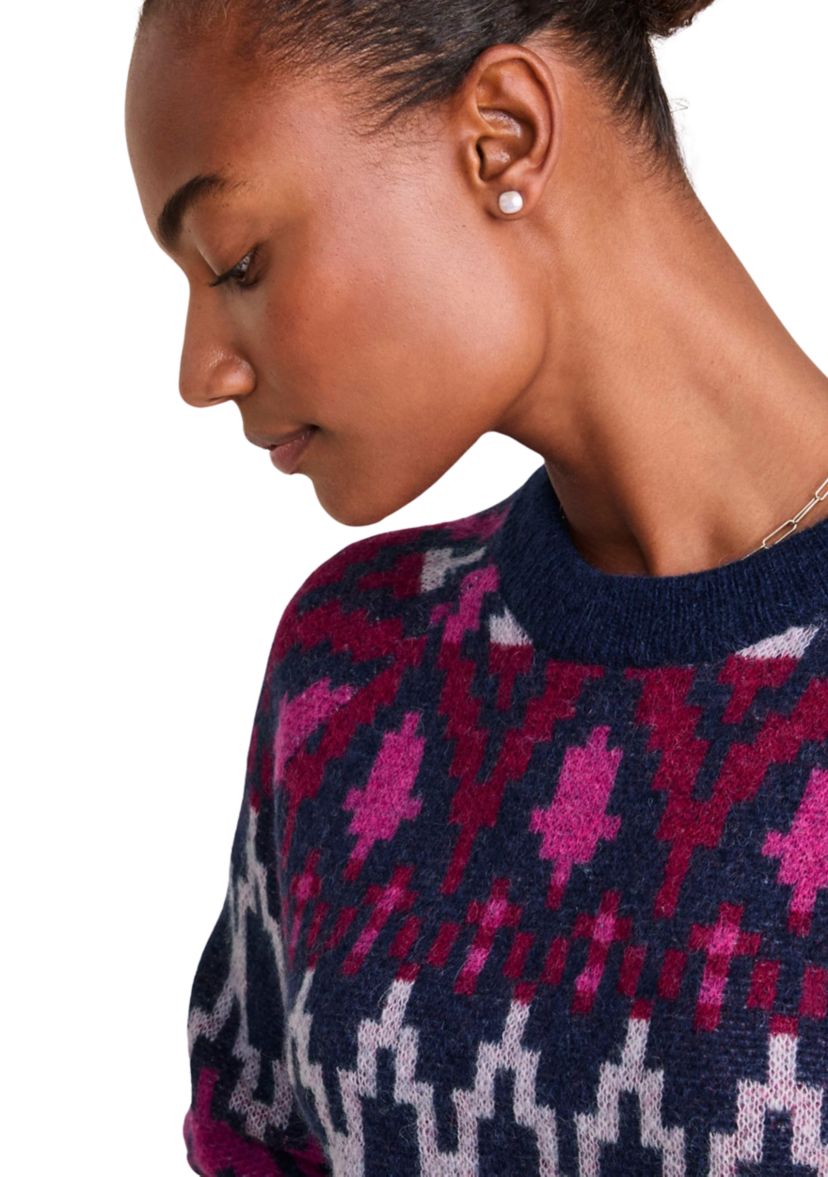 Fair Isle Crew Neck Sweater