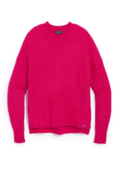 Women's Rib Crew Neck Sweater