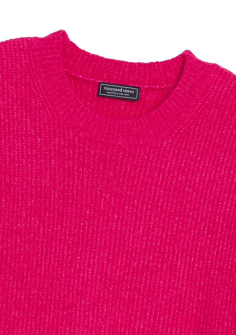 Womens Rib Crew Neck Sweater
