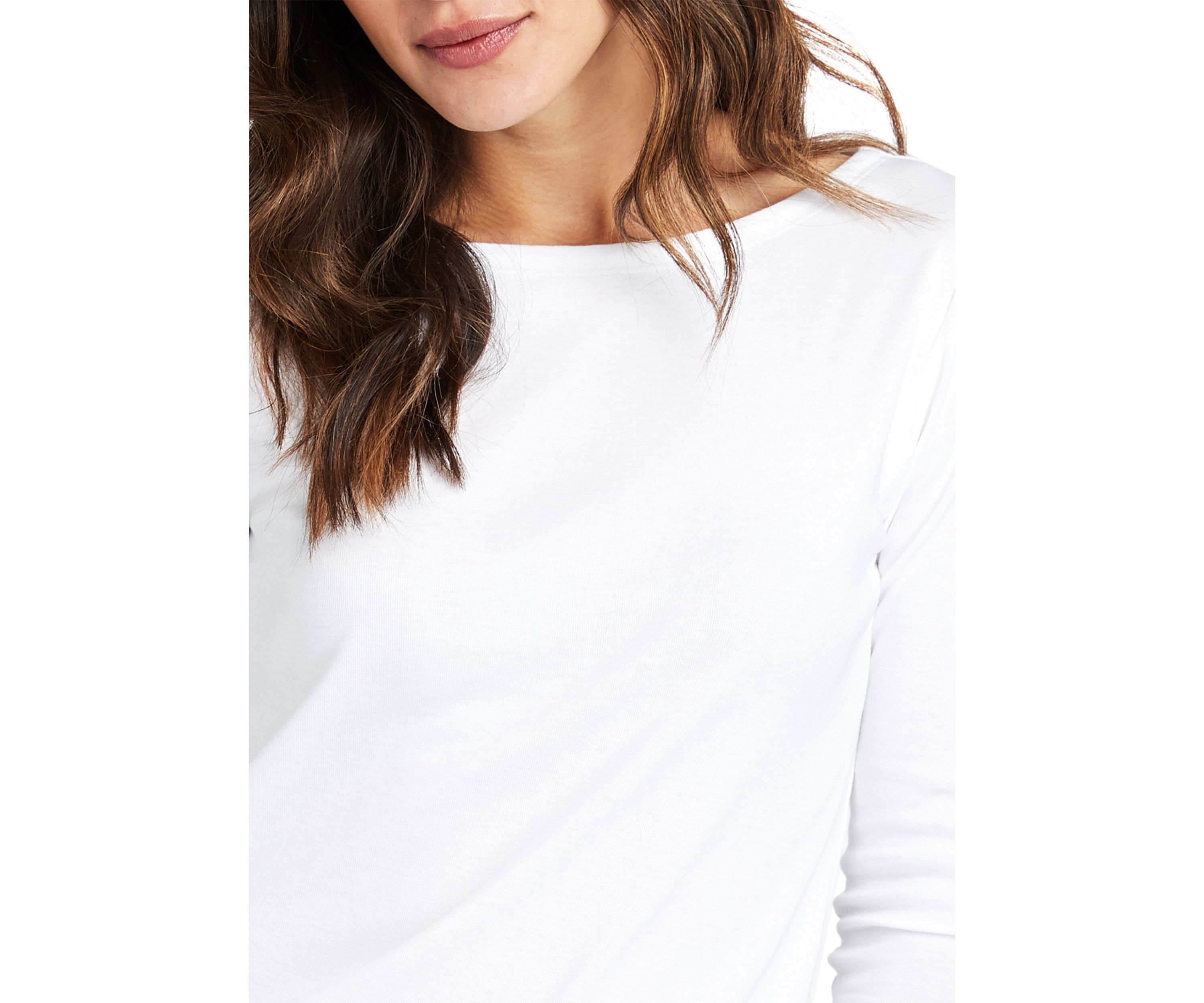Simple Boatneck T-Shirt