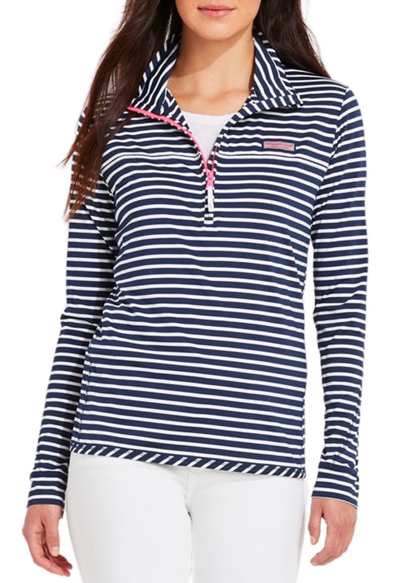 Womens Micro Stripe Lightweight Sankaty Shep Shirt