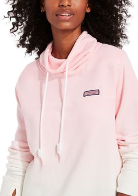 Vineyard Vines Dip Dye Funnel Neck Top | belk