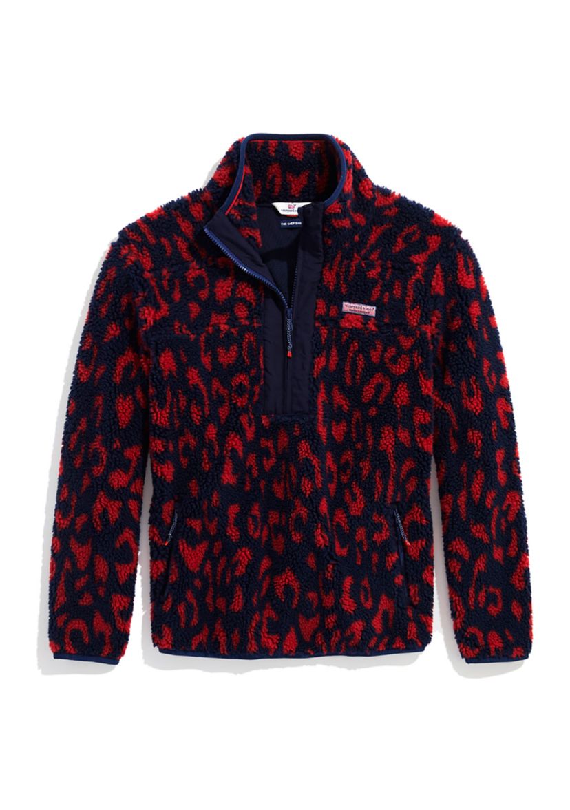 Vineyard Vines Women's Falling for Leopard Supershep Jacket | Belk