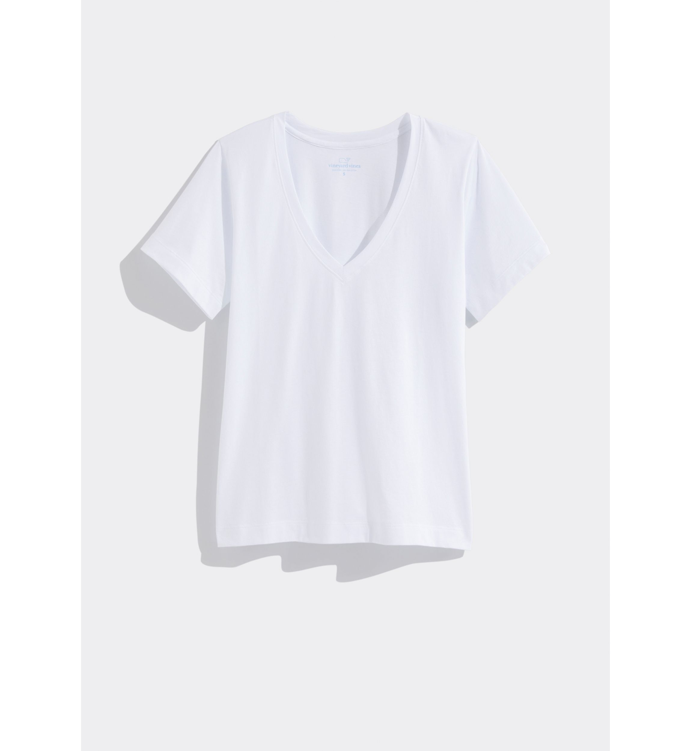 Womens Clean Jersey V-Neck T-Shirt