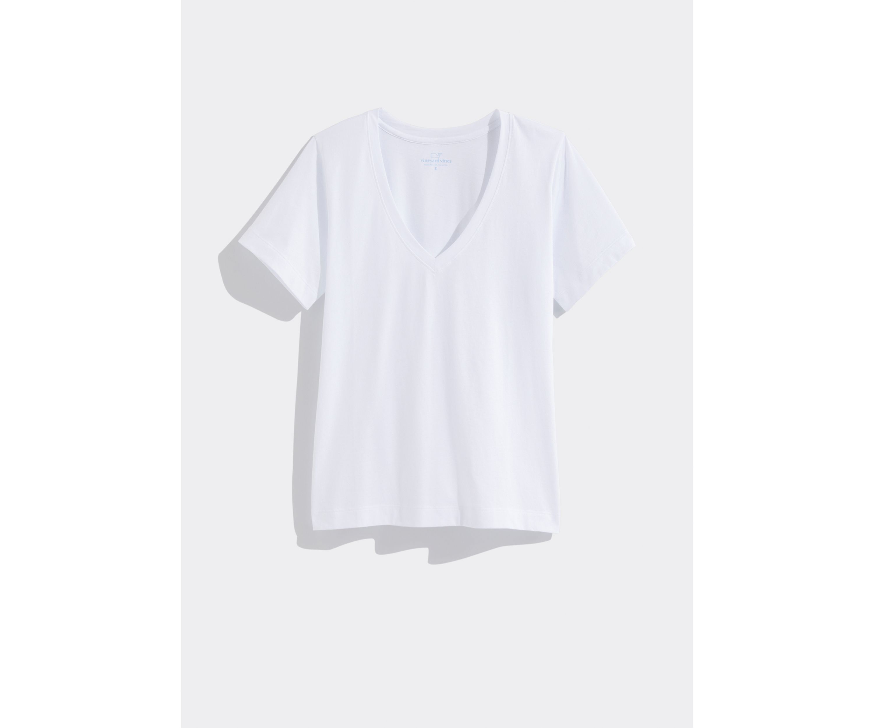 Womens Clean Jersey V-Neck T-Shirt