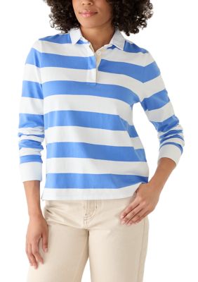 Vineyard Vines Women's Heritage Striped Rugby Shirt, Medium