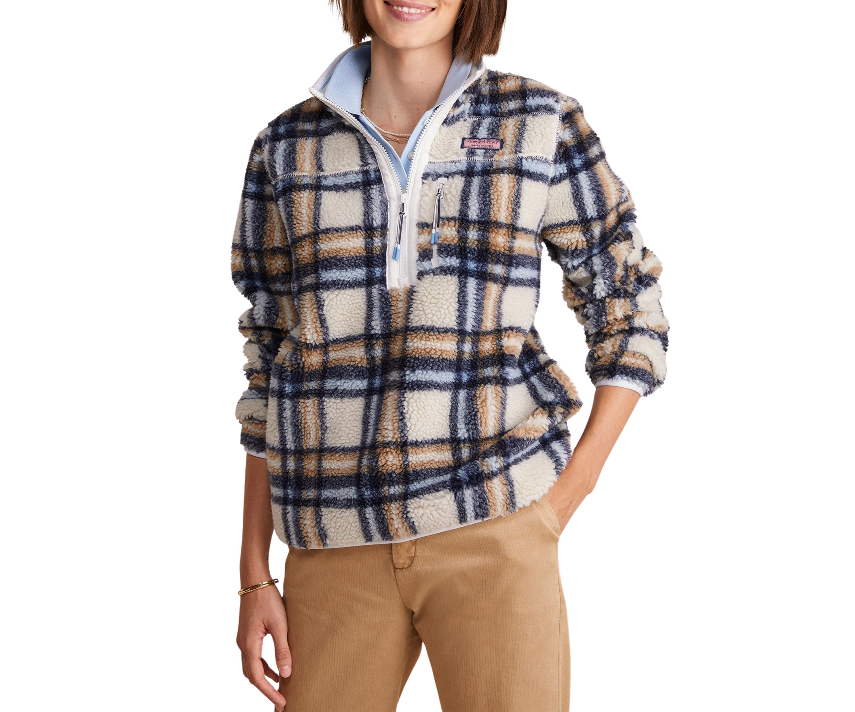 Plaid SuperShep Pullover