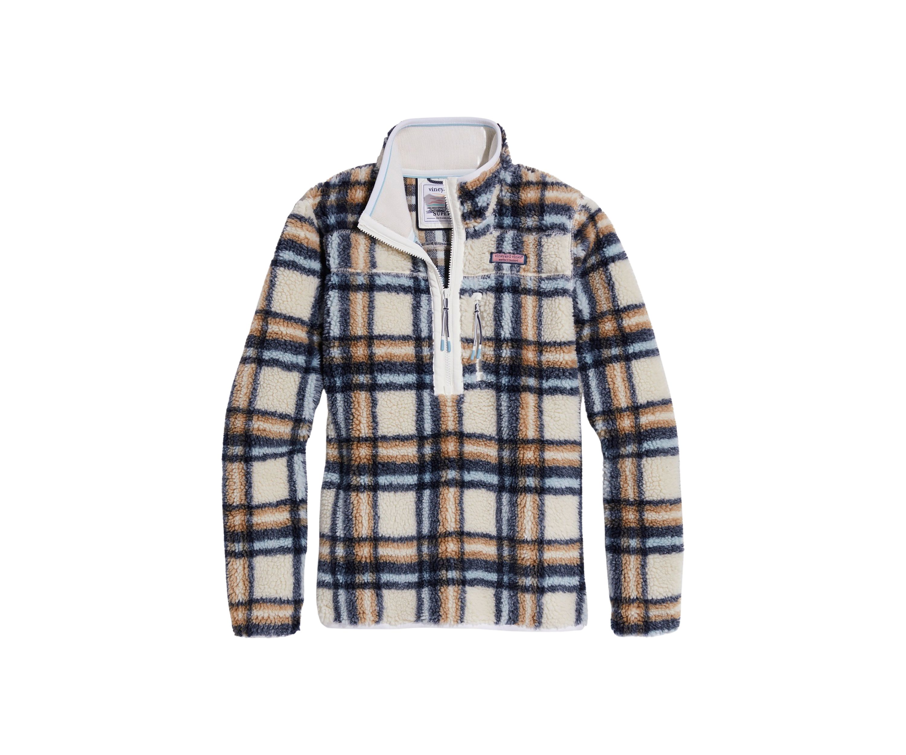 Plaid SuperShep Pullover
