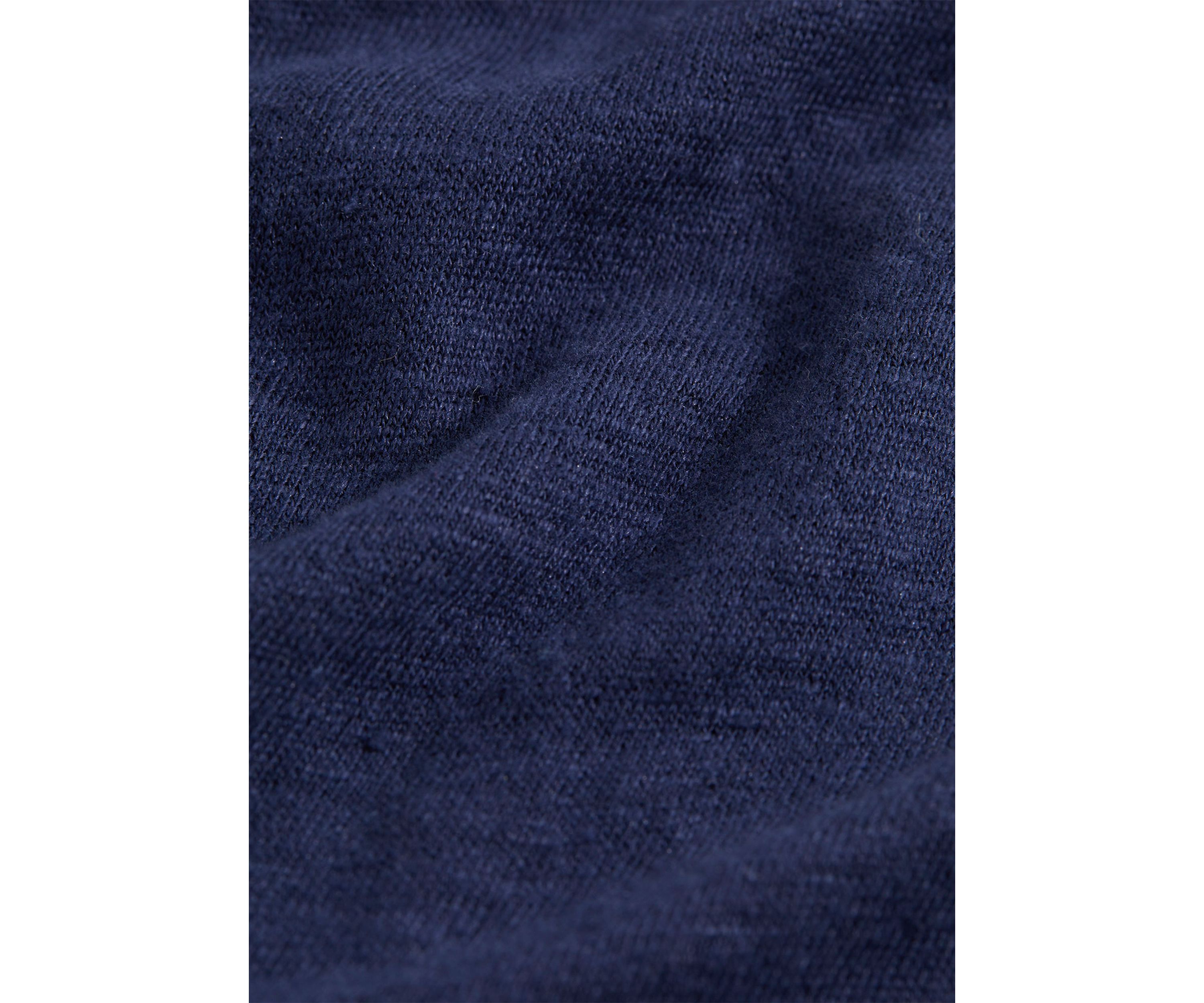 Womens Linen V-Neck T-Shirt