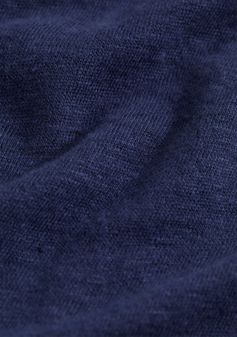 Womens Linen V-Neck T-Shirt