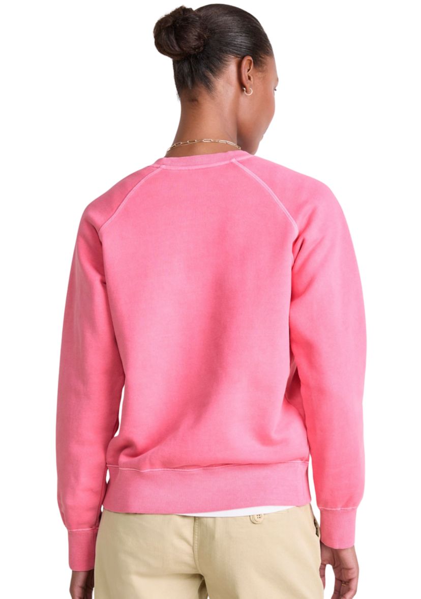 Womens Graphic Crew Neck Pullover