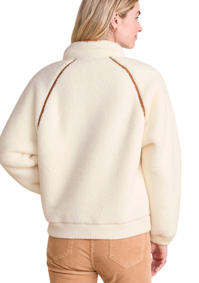 Womens Teddy Zip Coat 